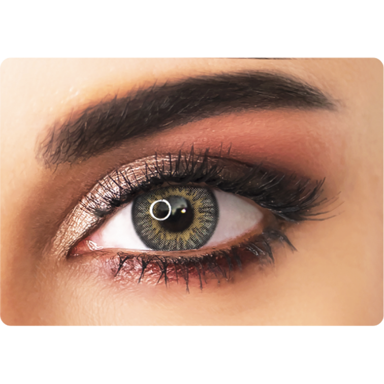 Adore Colored Contact Lenses Tri tone grey