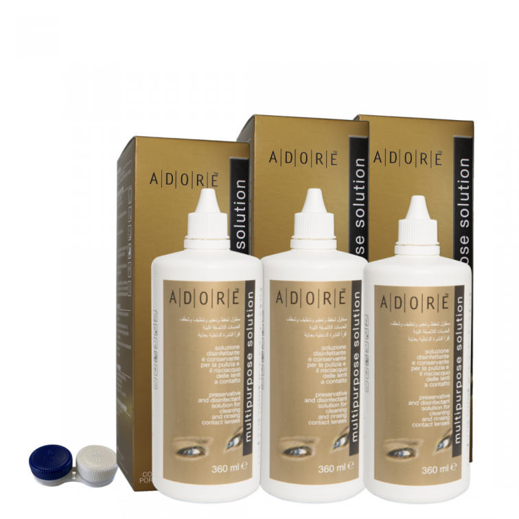 ADORE SOLUTIONS 360 ML - 3 PACKS